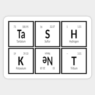 Elements of Tashkent Sticker